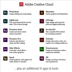 Adobe Creative Cloud Complete K-12 specific offerings - Canada